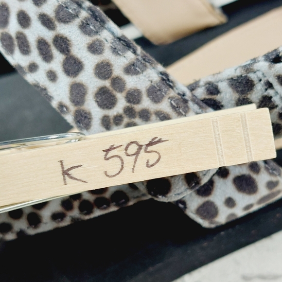 NEW Stuart Weitzman Vail Cheetah Suede Slingback Sport Sandals K595 - Picture 11 of 11